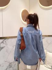 2021年春季牛仔衬衫新品，女装衬衫，尚映