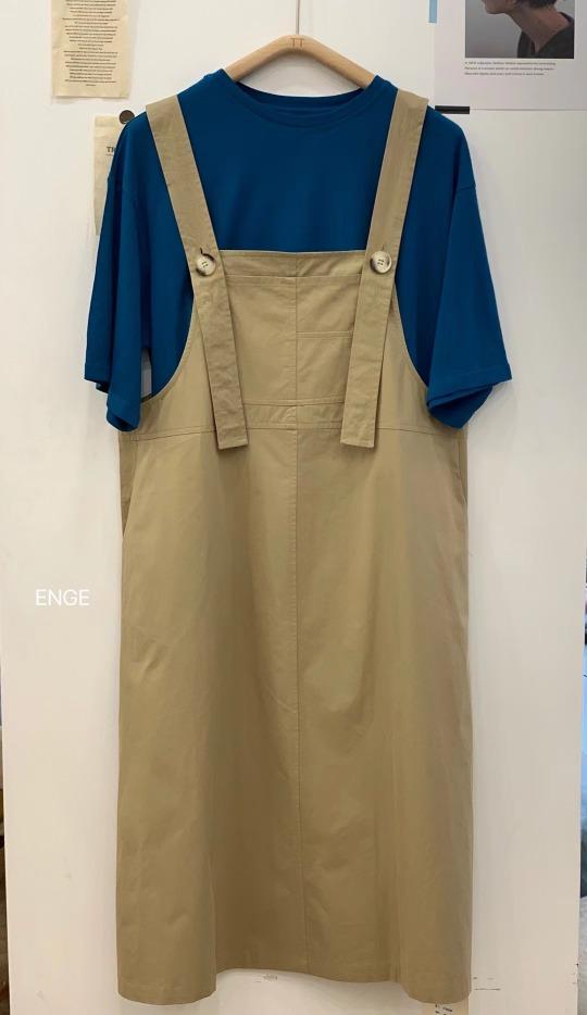 日系可爱背带裙，女装，ENGE
