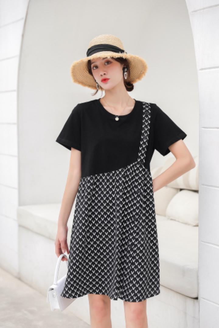 夏装补单连衣裙，女装连衣裙，莫妮菲