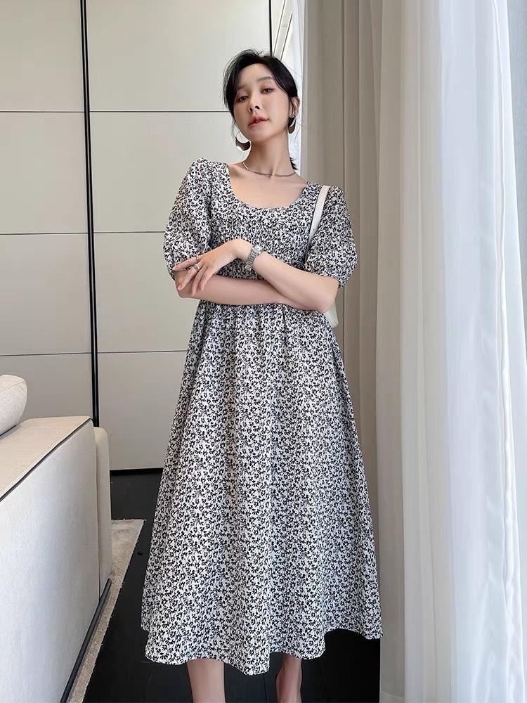 夏季新款碎花连衣裙，女装连衣裙，冰雪兒