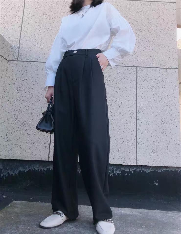 春夏新款阔腿西裤，女装，1+1 MAIN ROAD