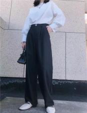 春夏新款阔腿西裤，女装，1+1 MAIN ROAD