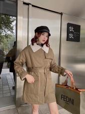 2021秋冬新款韩版派克服，女装，爱美欧