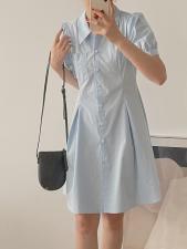 现货韩系云朵兰学院风连衣裙，女装连衣裙，汐美