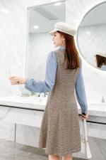 春装新款连衣裙，女装连衣裙，艾伊贝雪