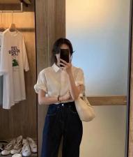 2021年夏季新款韩版衬衣女，女装，涵美人
