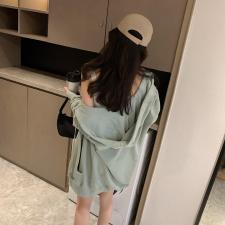 86132ro宽松卫衣开衫，女装卫衣/绒衫，XTZ style