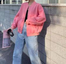 现货后背三颗扣外套，女装，魅力可诗