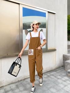 两件套休闲背带裤,女装,百变诱惑