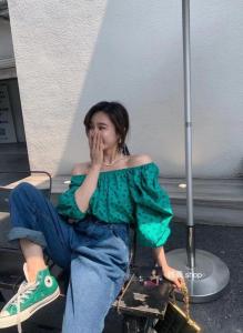 夏季碎花小衫,女装,MAN YU 蔓羽