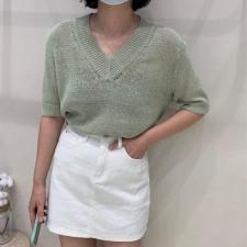 夏季新品冰爽牛奶丝针织，女装，ANRUILA