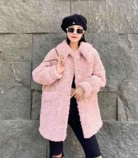 冬季新款皮毛一体外套，女装，跳跳虫