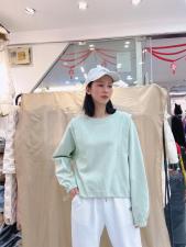 现货春装新款卫衣，女装卫衣/绒衫，火红