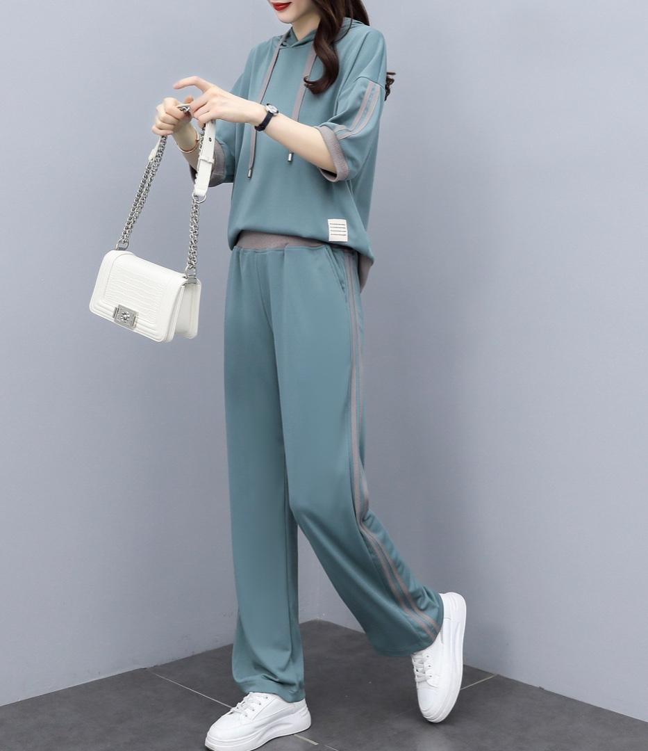 【现货】夏季新款休闲套装，女装套装/套裙，卓诺轩