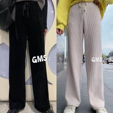 冬款加厚一直筒裤，女装，歌玛索 GMS
