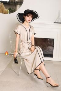仿醋酸连衣裙,女装连衣裙,婧怡之恋