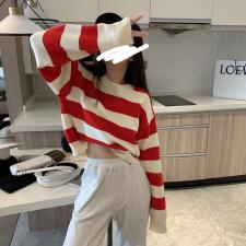 1333条纹开衫，女装，XTZ style
