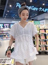 一杭主推款点点娃娃衫，女装，一杭