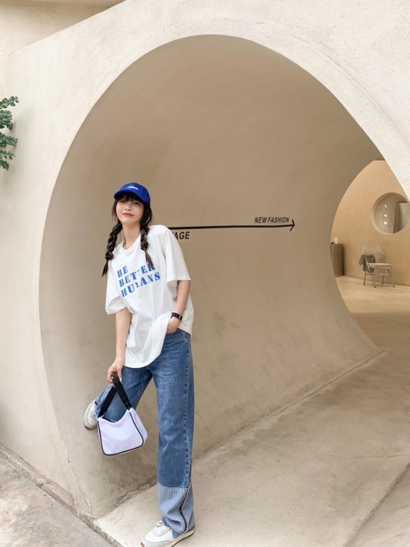 跑量字母T，女装，Queena PHoebe