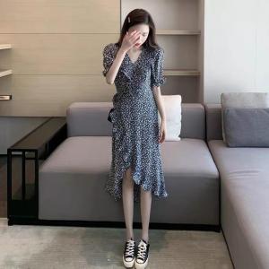 夏季新款 碎花连衣裙,女装连衣裙,依林彩格
