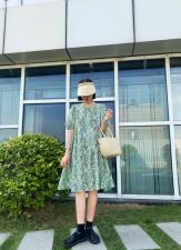 夏季新款连衣裙，女装连衣裙，日の谷