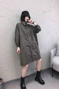 XL9815春季新品时尚简约休闲衬衫,女装衬衫,L·H·X