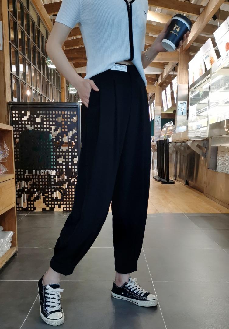 2021新百搭显瘦哈伦裤M一XL，女装，简 影