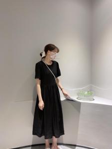 【现货】珠包连衣裙,女装连衣裙,驿谷