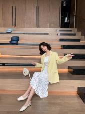 21年春款双门襟西装，女装西装，AI·ENJI 艾恩纪