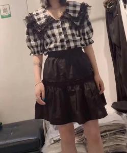 格子上衣,女装,辣妹子辣