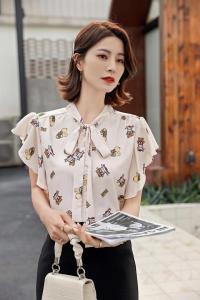 2021新款碎花短袖,女装,初婇