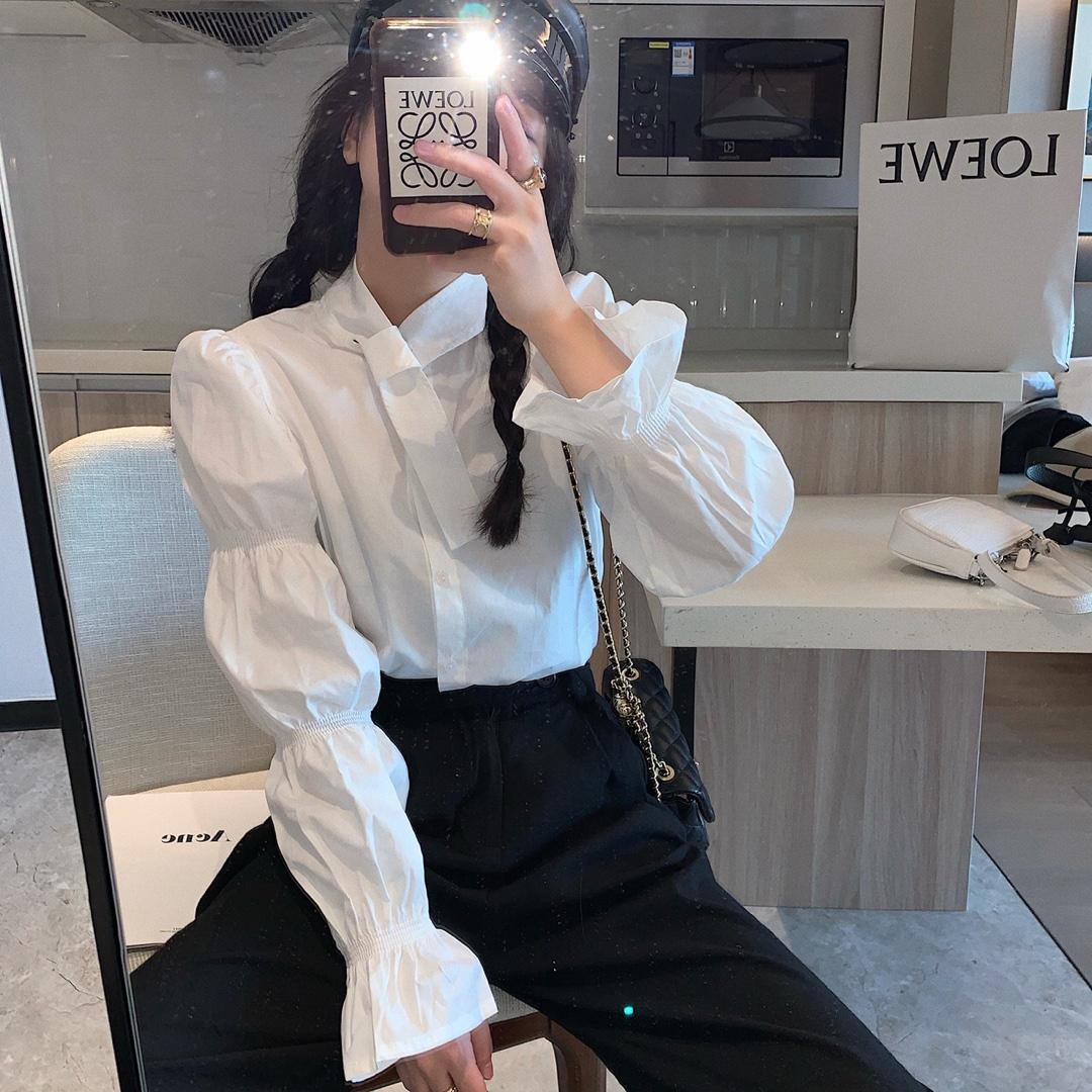 87288泡泡袖衬衫，女装衬衫，XTZ style