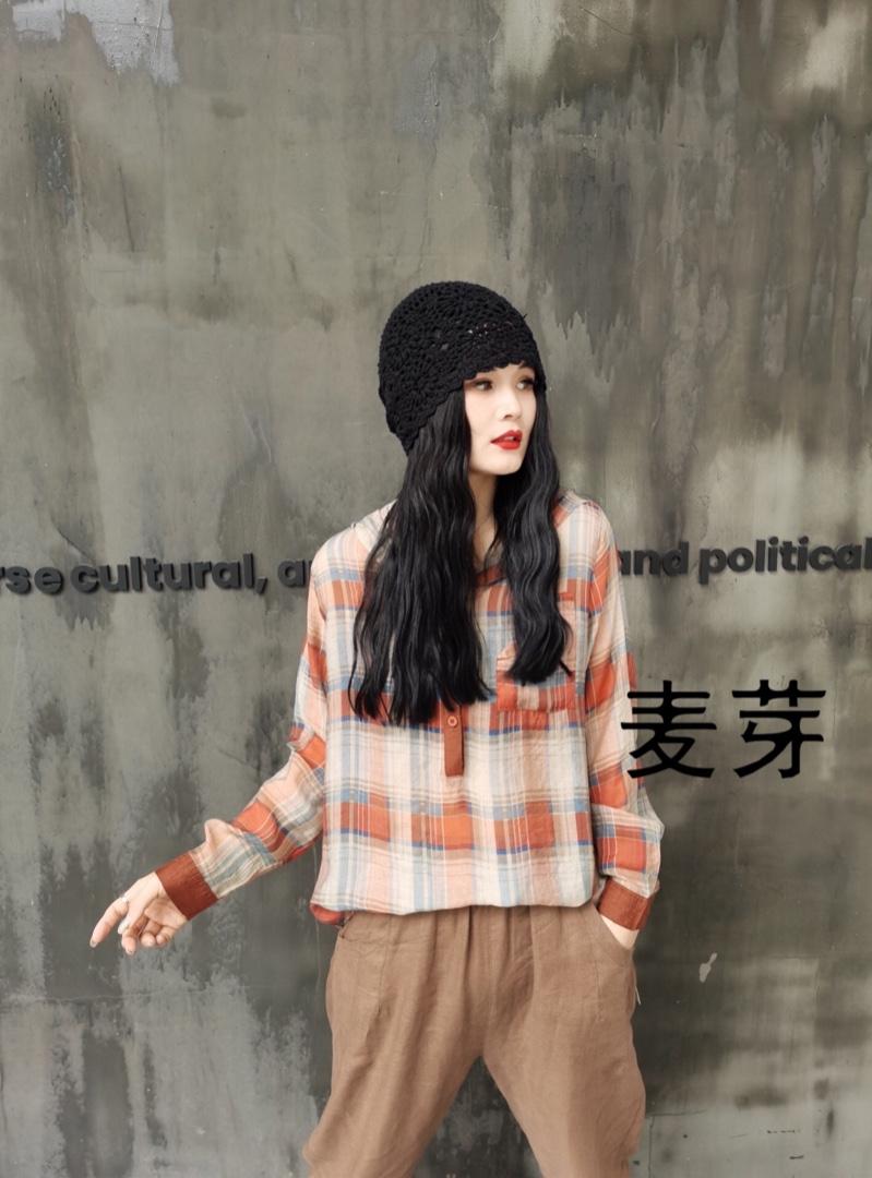 天丝棉衬衫，女装衬衫，MAIYA 麦芽