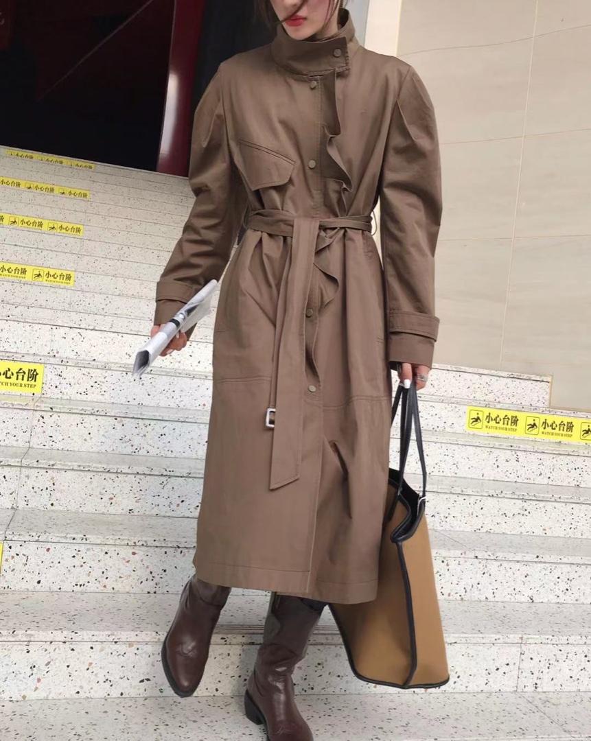 春装风衣，女装风衣，米索·美素