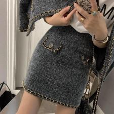 1200香奶奶套装，女装职业装，XTZ style