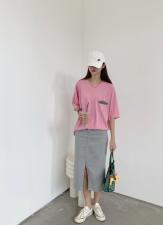后背卡通T，女装，里奈(1F)