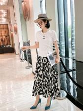 2021夏装裙子加T，女装，罗漫迪飛