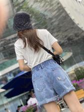 牛仔短裤，女装，玫瑰共和国