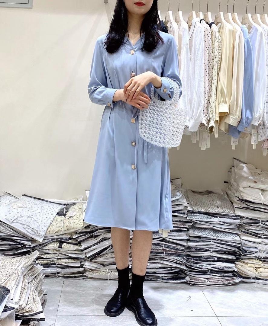 韩版清新连衣裙，女装连衣裙，OERSAID 凹赛