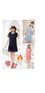 血纺连衣裙,女装连衣裙,英利伊人