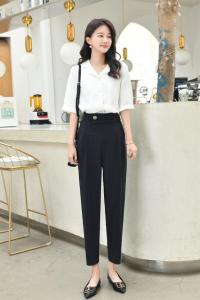 西装裤套装，女装休闲裤，哈真