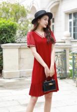 2021年大学牌新款连衣裙，女装连衣裙，女人驿站
