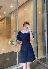 麻料连衣裙，女装连衣裙，地海衣社