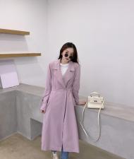 早春薄款连衣裙式风衣通勤百搭OL职场风，女装连衣裙，Lavia芙纳薇娅