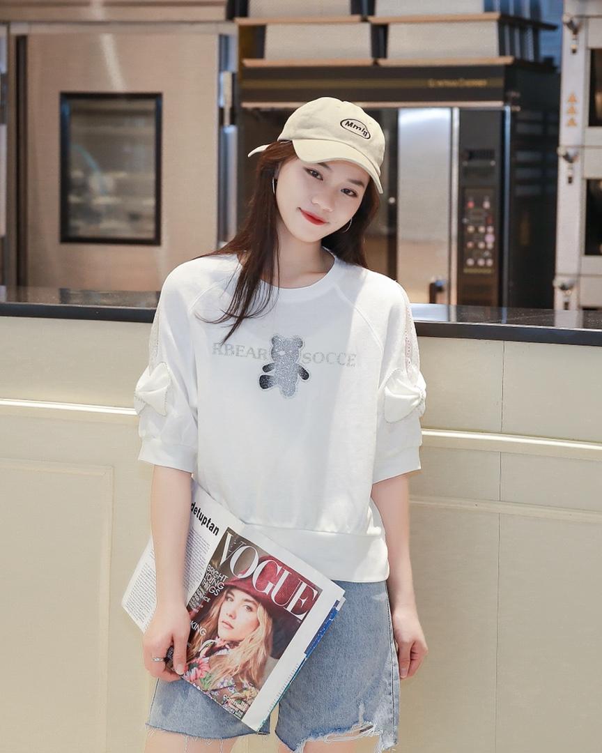 小熊烫钻蝴蝶结，在哪里？在这里！，女装，春信拙源