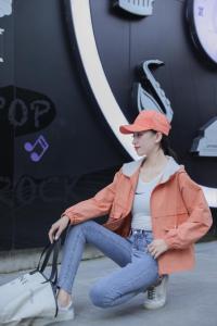 糖果色水洗棉小外套,女装,百变诱惑