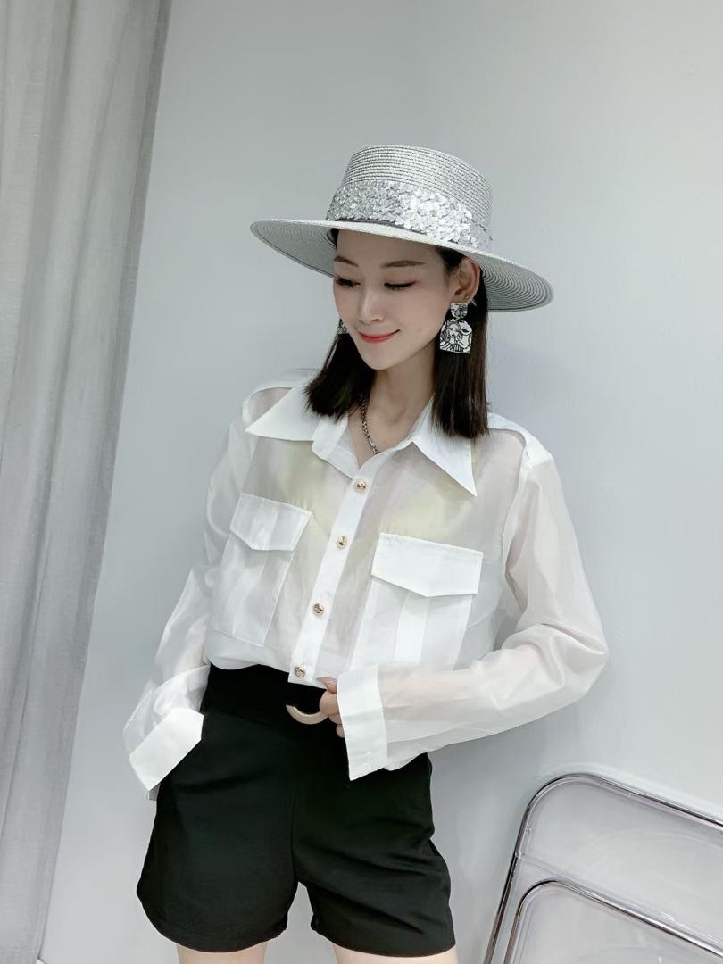 防晒衬衫外套，女装衬衫，帝瀛
