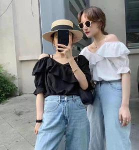 时尚吊肩上衣,女装,TANG.+