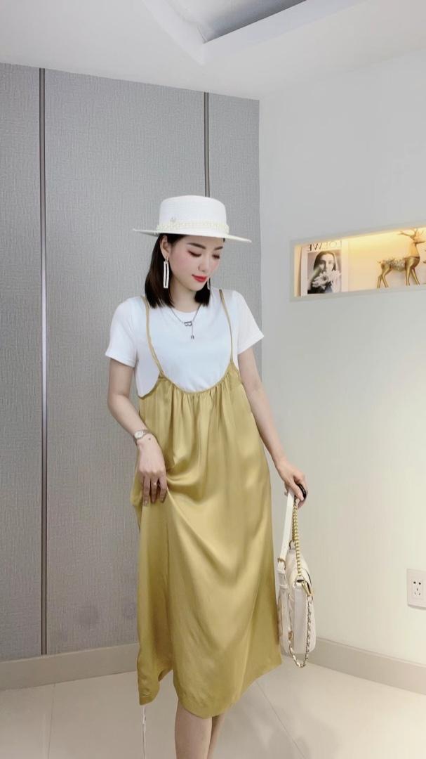 夏装连衣裙，女装连衣裙，伊丽叶