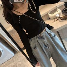 短款吊带两件套，女装背心吊带，XTZ style